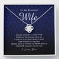 Love Knot Necklace | To My Beautiful Wife