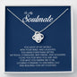 To My Soulmate, Love Knot Necklace