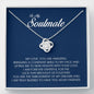 To My Soulmate, Love Knot Necklace