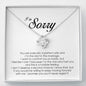 I'm Sorry Gift, Love Knot Necklace