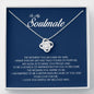 To My Soulmate, Love Knot Necklace