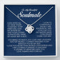 To My Beautiful Soulmate, Love Knot Necklace