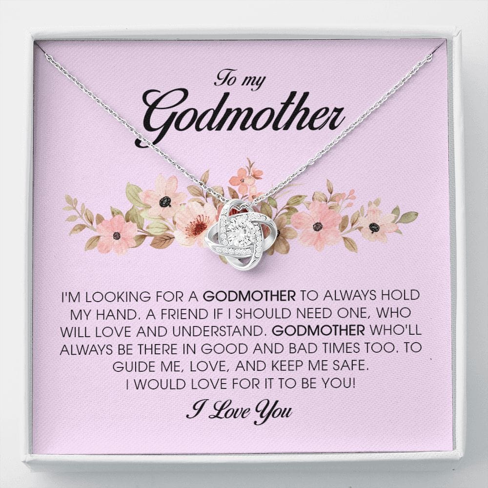 To My Godmother, Love Knot Necklace