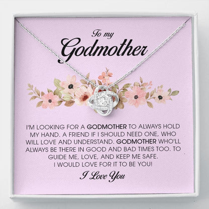To My Godmother, Love Knot Necklace