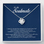 To My Soulmate, Love Knot Necklace