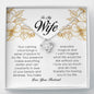 To My Wife, Love Knot Necklace