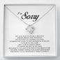 I'm Sorry Gift For Her, Love Knot Necklace