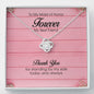 To My Maid of Honor, Love Knot Necklace