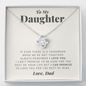 Love Knot Necklace | To My Daughter