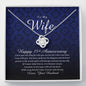 Love Knot Necklace, 15 Year Anniversary Gift