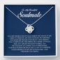 To My Beautiful Soulmate, Love Knot Necklace