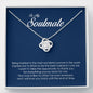 To My Soulmate, Love Knot Necklace
