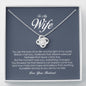 To My Wife, Love Knot Necklace