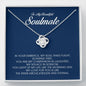 To My Beautiful Soulmate, Love Knot Necklace