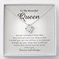 Love Knot Necklace, To My Beautiful Queen