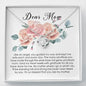 Dear Mom, Love Knot Necklace