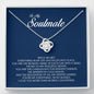 To My Soulmate, Love Knot Necklace