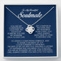 To My Beautiful Soulmate, Love Knot Necklace