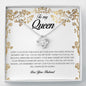To My Queen, Love Knot Necklace