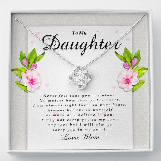Love Knot Necklace | To My Daughter