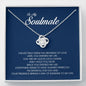 To My Soulmate, Love Knot Necklace