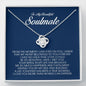 To My Beautiful Soulmate, Love Knot Necklace