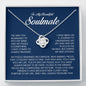 To My Beautiful Soulmate, Love Knot Necklace