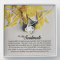To My Soulmate, Love Knot Necklace