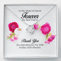 To My Maid of Honor, Love Knot Necklace