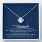 To My Soulmate, Love Knot Necklace