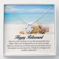 Happy Retirement Gift, Love Knot Necklace