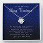Love Knot Necklace, Dog Trainer Gift, Thank You Gift, Appreciation Gift, Best Birthday Christmas Gift Idea