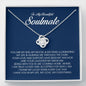 To My Beautiful Soulmate, Love Knot Necklace