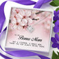 To my Bonus Mom Gift, Love Knot Necklace