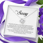 I'm Sorry Gift For Her, Love Knot Necklace
