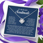 To My Beautiful Soulmate, Love Knot Necklace