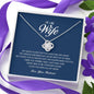 To My Wife, Love Knot Necklace