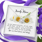 To My Lovely Niece, Love Knot Necklace