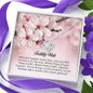 Fertility Wish Gift, Love Knot Necklace