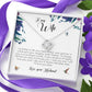 To My Wife, Love Knot Necklace