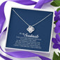 To My Soulmate, Love Knot Necklace