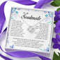 To My Soulmate, Love Knot Necklace