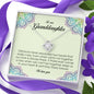 To Our Granddaughter, Love Knot Necklace