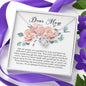 Dear Mom, Love Knot Necklace