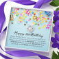 Happy 16th Birthday, Love Knot Necklace