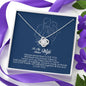 To My Future Wife, Love Knot Necklace