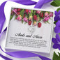 Aunt and Niece Gift, Love Knot Necklace