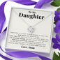 Love Knot Necklace | To My Daughter
