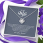 To My Wife, Love Knot Necklace