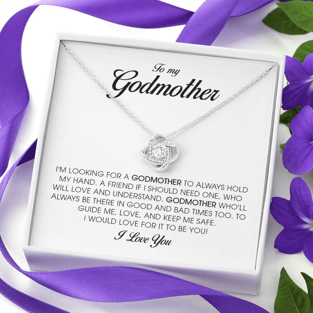 To My Godmother, Love Knot Necklace